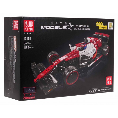 Bolid Block Set 1185 kusů. Červený