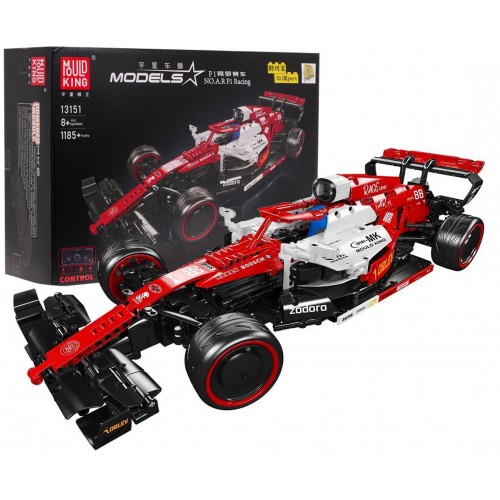 Bolid Block Set 1185 kusů. Červený