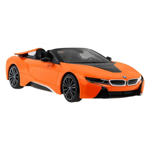 BMW i8 Roadster oranžový RASTAR model 1:12 Dálkově ovládané auto + 2,4 GHz dálkové ovládání