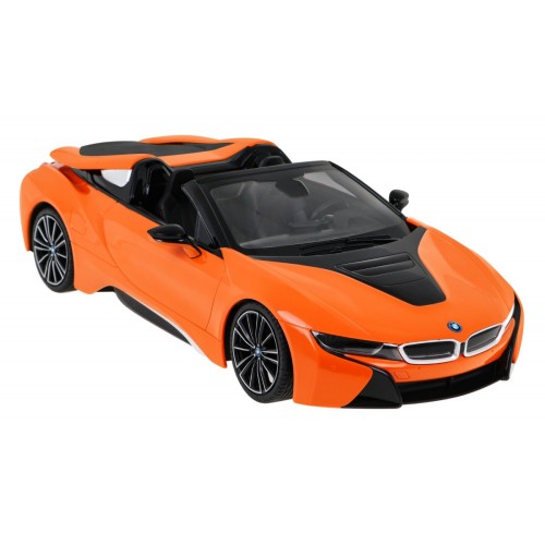 BMW i8 Roadster oranžový RASTAR model 1:12 Dálkově ovládané auto + 2,4 GHz dálkové ovládání