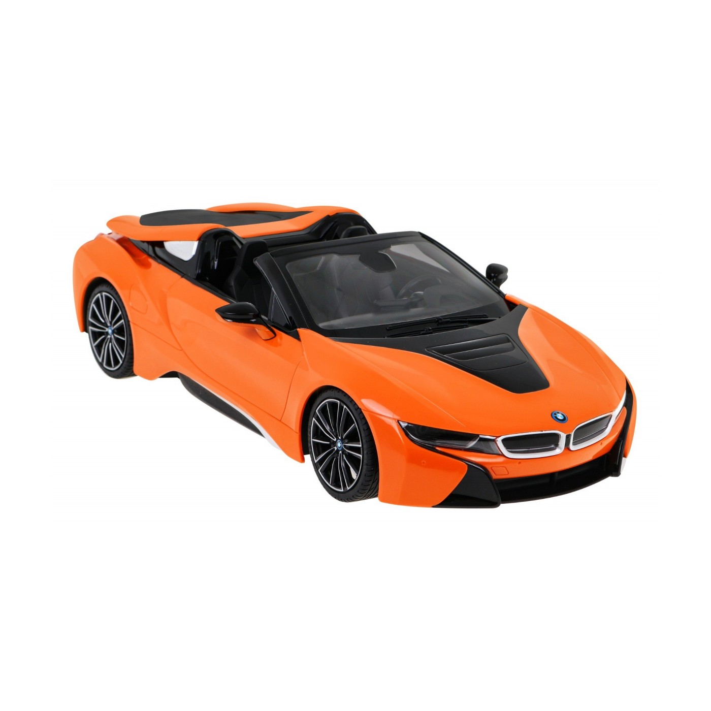 BMW i8 Roadster oranžový RASTAR model 1:12 Dálkově ovládané auto + 2,4 GHz dálkové ovládání