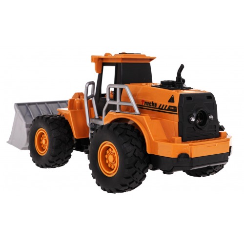 Buldozer se světly a kouřovým R/C