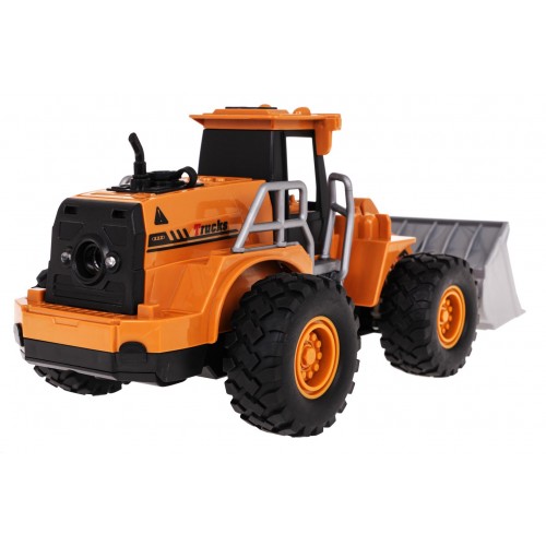 Buldozer se světly a kouřovým R/C