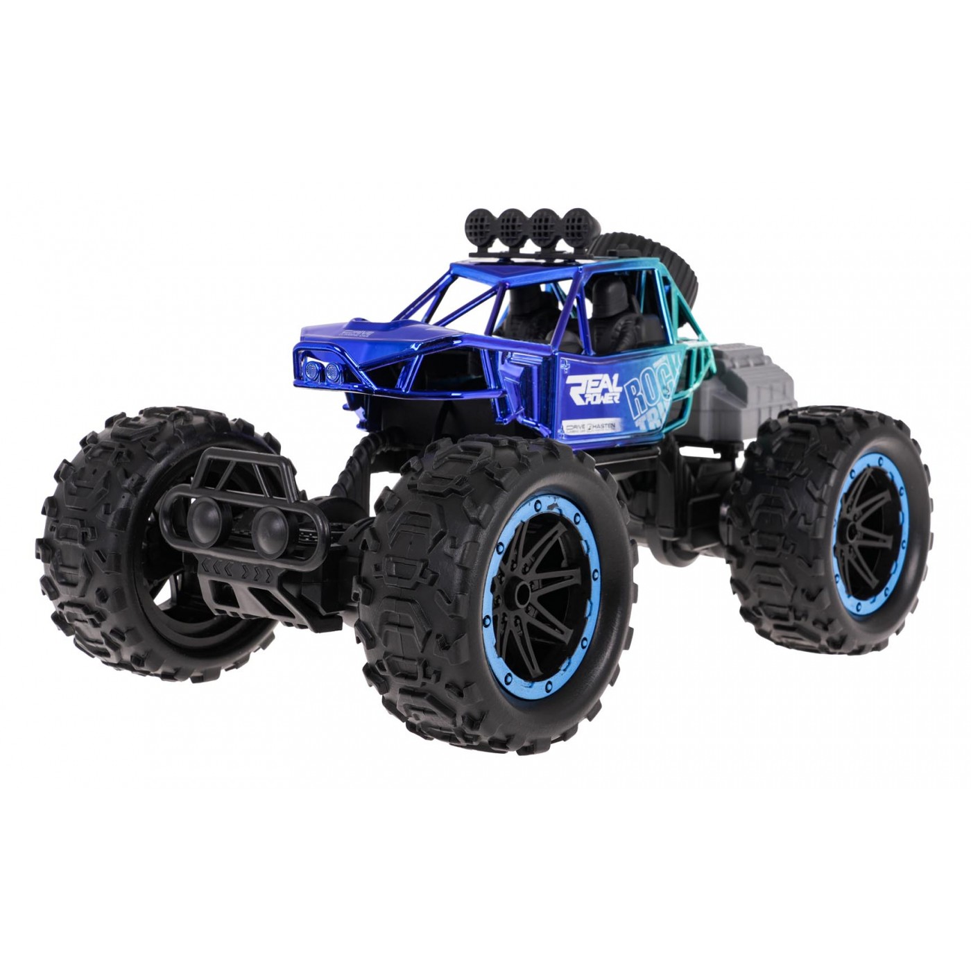 REAL ROCK Crawler s kouřovou funkcí R/C Blue