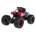 REAL ROCK Crawler s funkcí Smoke R/C Red