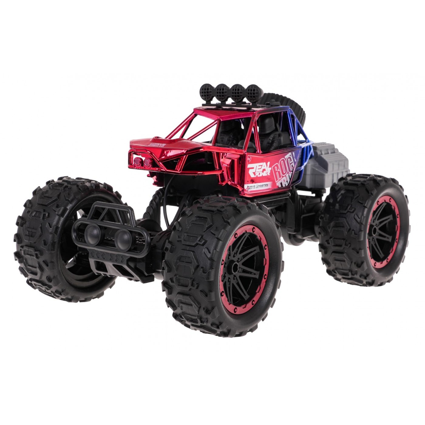 REAL ROCK Crawler s funkcí Smoke R/C Red
