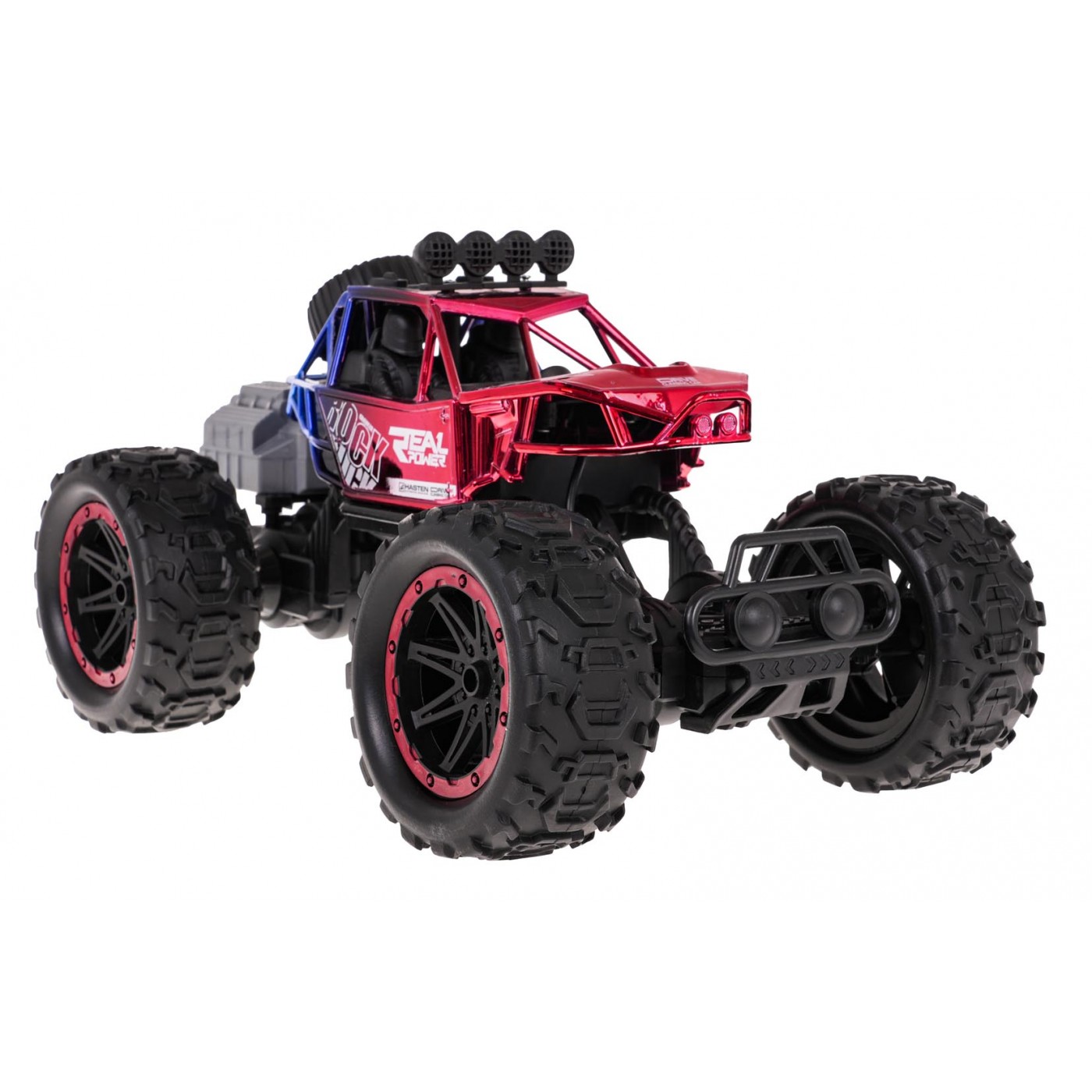 REAL ROCK Crawler s funkcí Smoke R/C Red