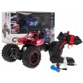 REAL ROCK Crawler s funkcí Smoke R/C Red