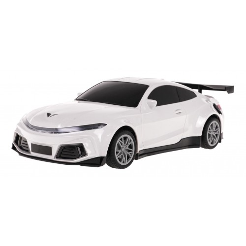 R/C auto + nabíjecí stanice bílá