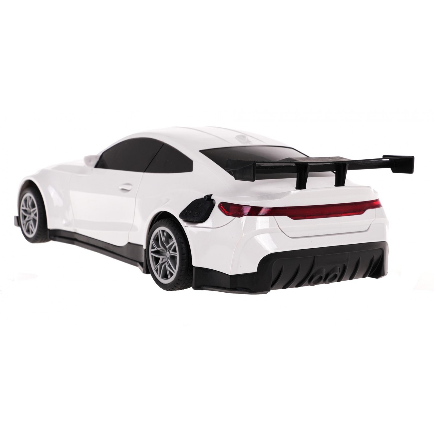 R/C auto + nabíjecí stanice bílá