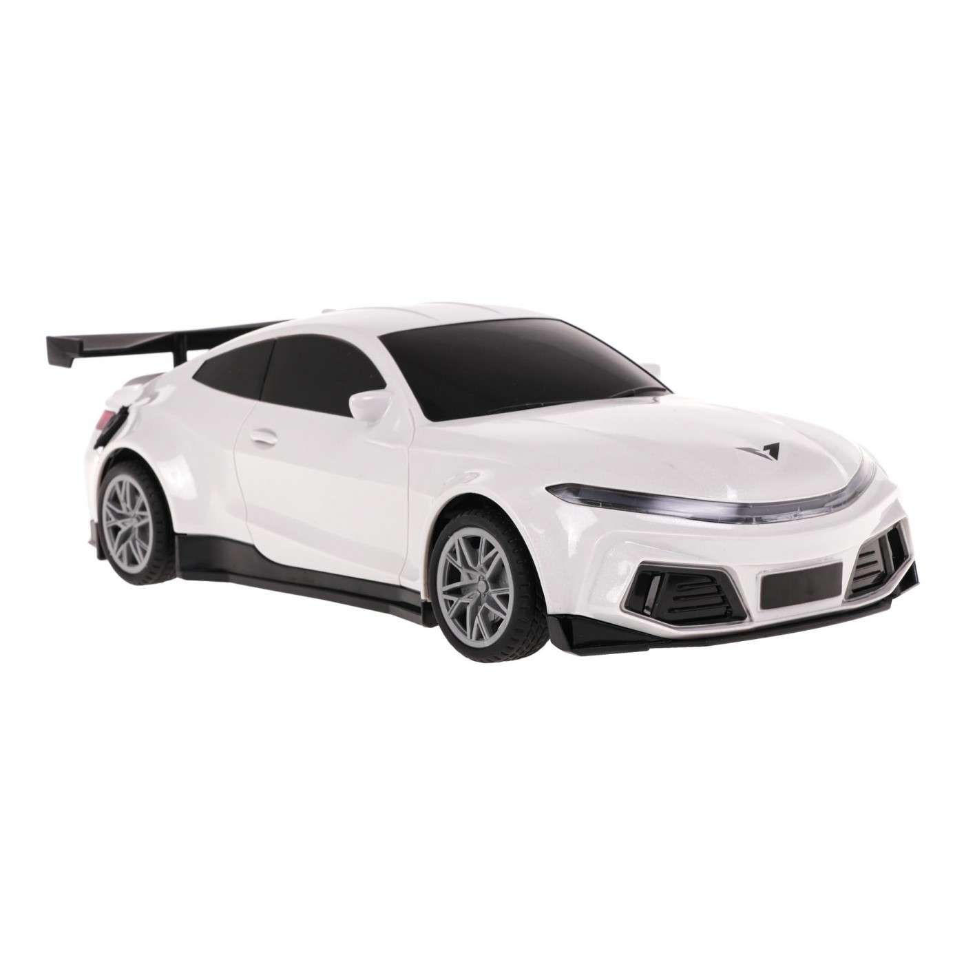 R/C auto + nabíjecí stanice bílá