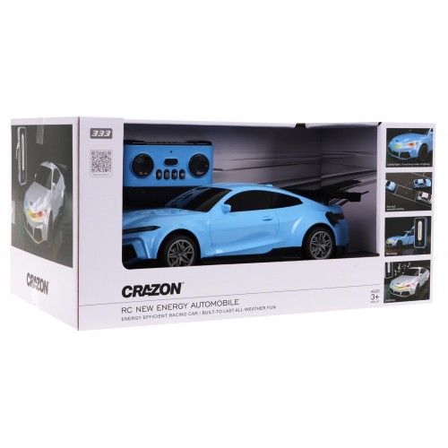 R/C auto + nabíjecí stanice modrá