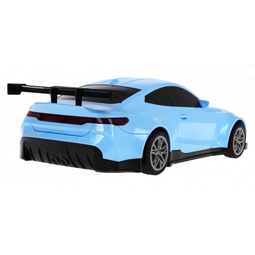 R/C auto + nabíjecí stanice modrá