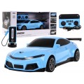 R/C auto + nabíjecí stanice modrá