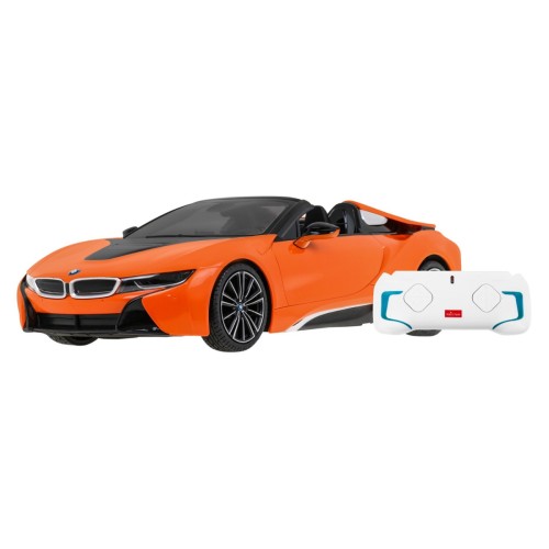 BMW i8 Roadster oranžový RASTAR model 1:12 Dálkově ovládané auto + 2,4 GHz dálkové ovládání