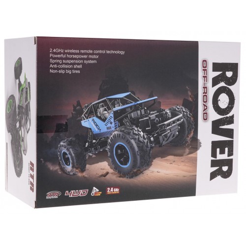 Pásový ROVER 1:16 R/C Modrý