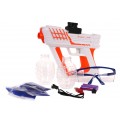 Oranžová gelová pistole BLASTER + příslušenství