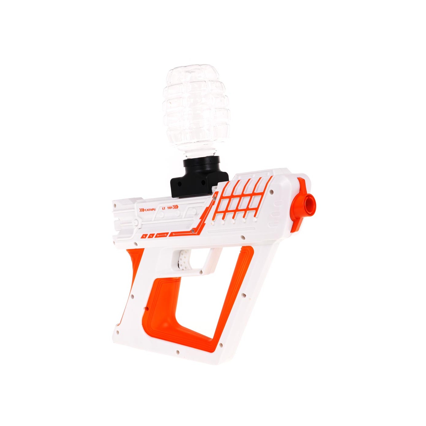 Oranžová gelová pistole BLASTER + příslušenství