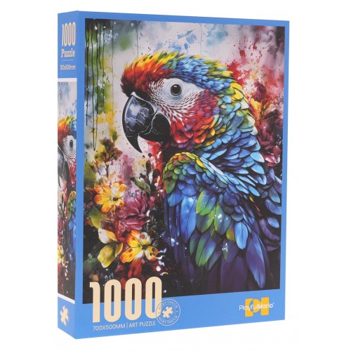 Puzzle 1000 dílků. Papoušek