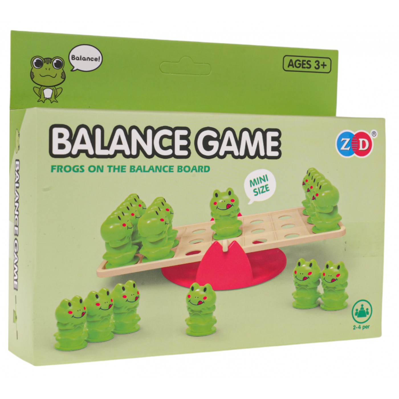Arkádová hra Balancing Frog