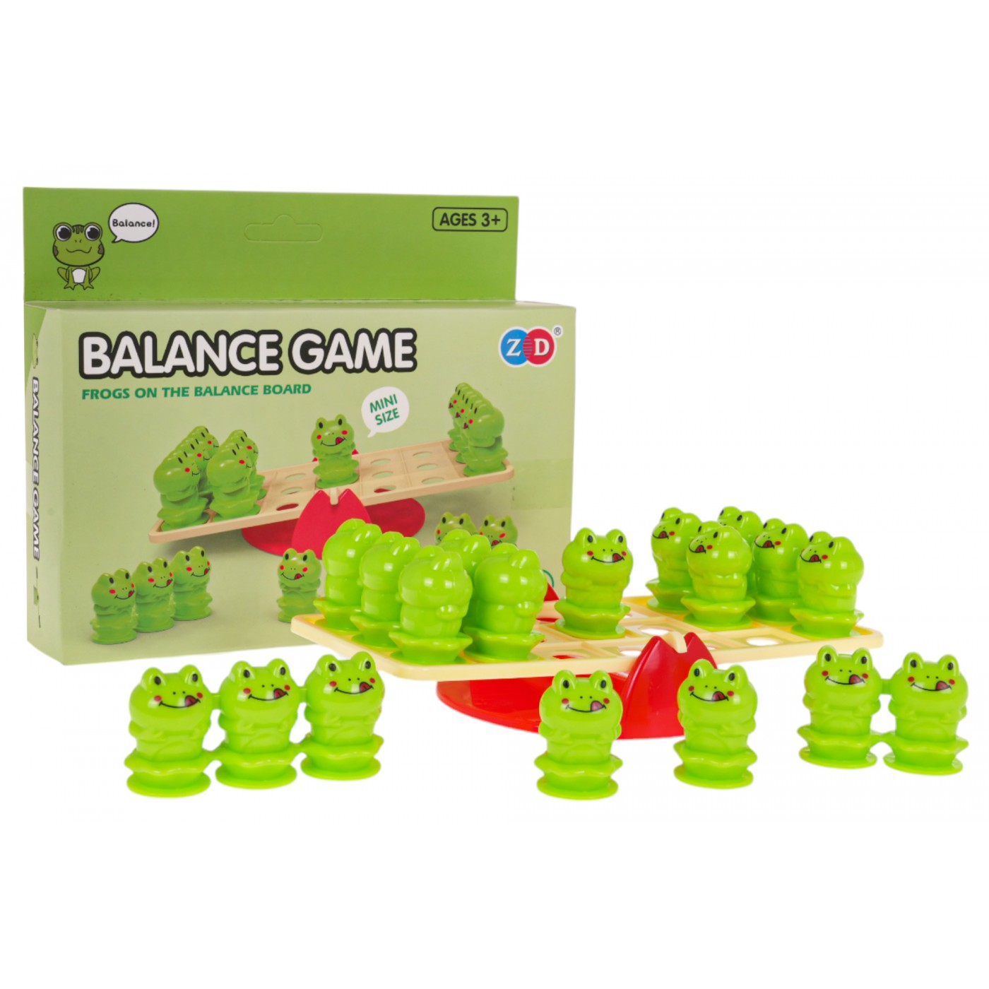 Arkádová hra Balancing Frog
