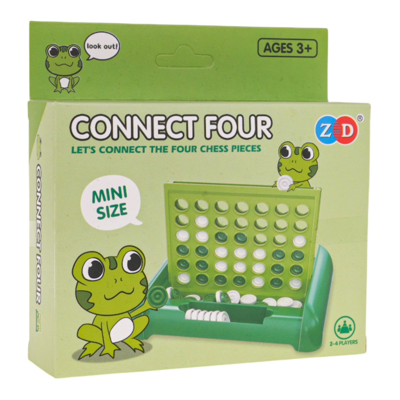 Arkádová hra 4 in a Row Frog
