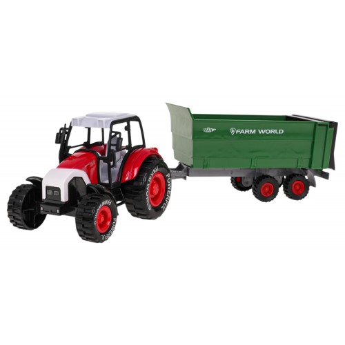 Sada zemědělských vozidel traktor + kombajn