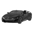 BMW i8 Roadster černý RASTAR model 1:12 Dálkové ovládání auta + 2,4 GHz dálkové ovládání