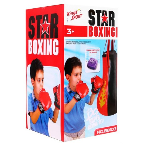 Interaktivní sada box pro děti 3+ Sportovní hračka + Hruška se zvuky + Rukavice