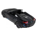 BMW i8 Roadster černý RASTAR model 1:12 Dálkové ovládání auta + 2,4 GHz dálkové ovládání