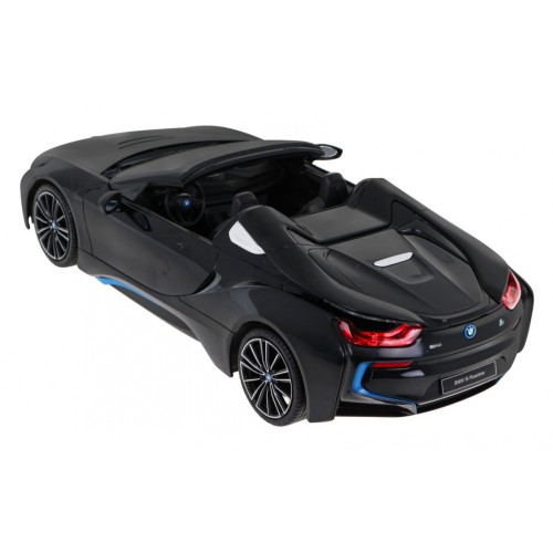 BMW i8 Roadster černý RASTAR model 1:12 Dálkové ovládání auta + 2,4 GHz dálkové ovládání
