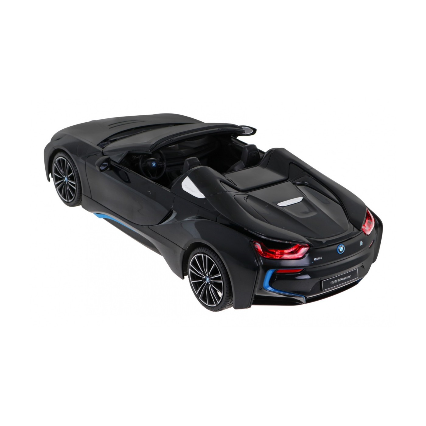 BMW i8 Roadster černý RASTAR model 1:12 Dálkové ovládání auta + 2,4 GHz dálkové ovládání