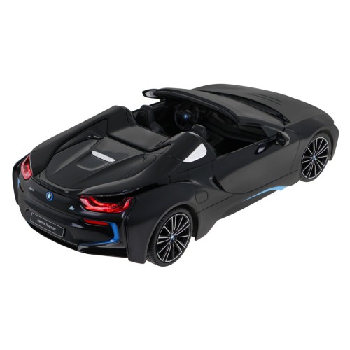 BMW i8 Roadster černý RASTAR model 1:12 Dálkové ovládání auta + 2,4 GHz dálkové ovládání