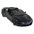 BMW i8 Roadster černý RASTAR model 1:12 Dálkové ovládání auta + 2,4 GHz dálkové ovládání