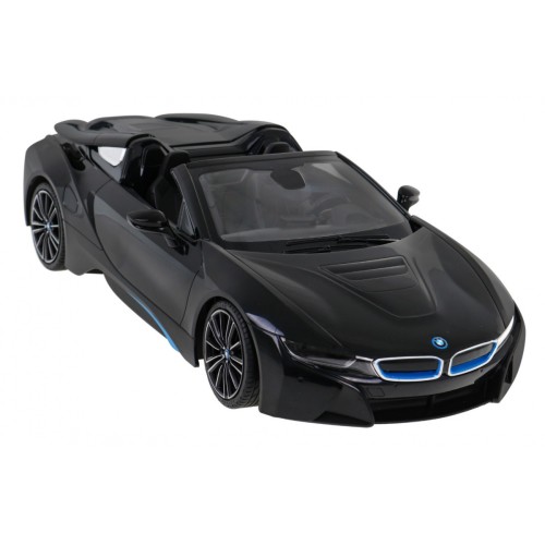 BMW i8 Roadster černý RASTAR model 1:12 Dálkové ovládání auta + 2,4 GHz dálkové ovládání