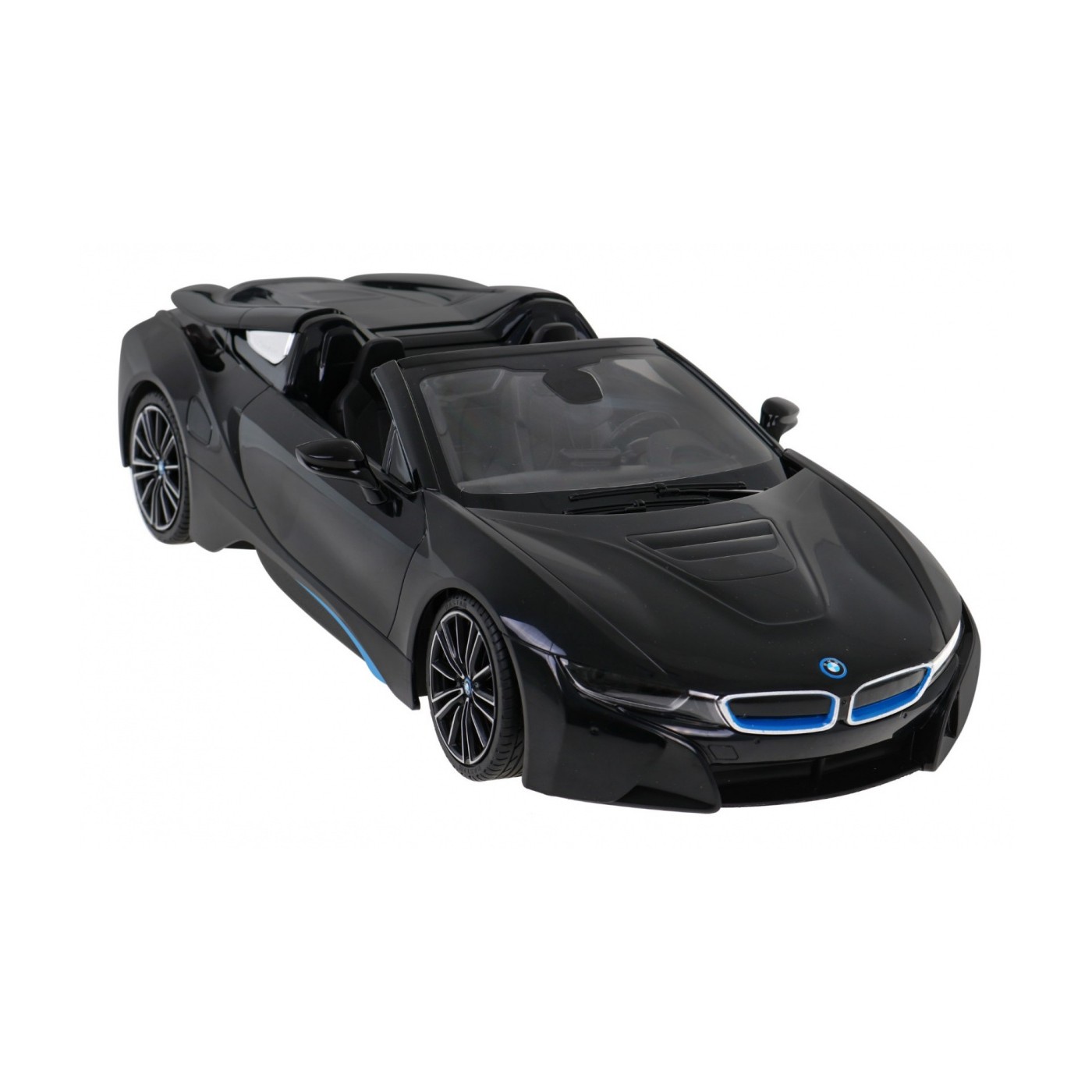 BMW i8 Roadster černý RASTAR model 1:12 Dálkové ovládání auta + 2,4 GHz dálkové ovládání