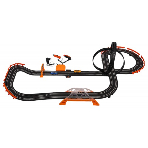 TRACK MASTER Závodní dráha s podsvícením + příslušenství 615cm