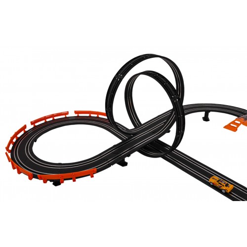 TRACK MASTER Závodní dráha s podsvícením + příslušenství 615cm