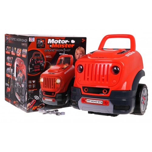 Nákladní auto dílna pro mladého mechanika