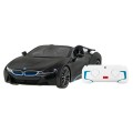 BMW i8 Roadster černý RASTAR model 1:12 Dálkové ovládání auta + 2,4 GHz dálkové ovládání