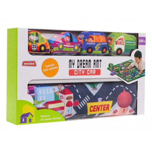 Sada City Mat + Soft Cars