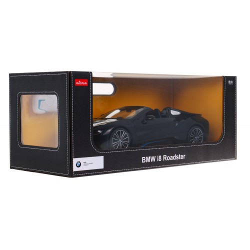 BMW i8 Roadster černý RASTAR model 1:12 Dálkové ovládání auta + 2,4 GHz dálkové ovládání