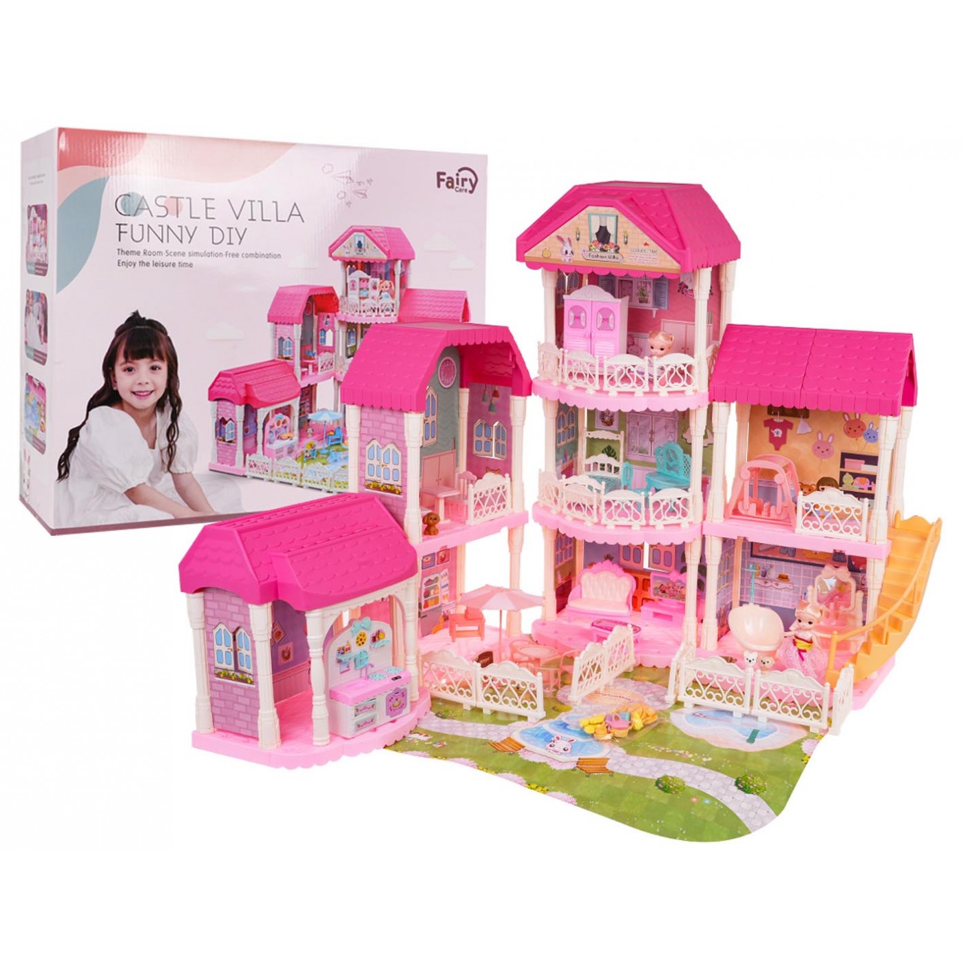 MEGA Princess House + příslušenství