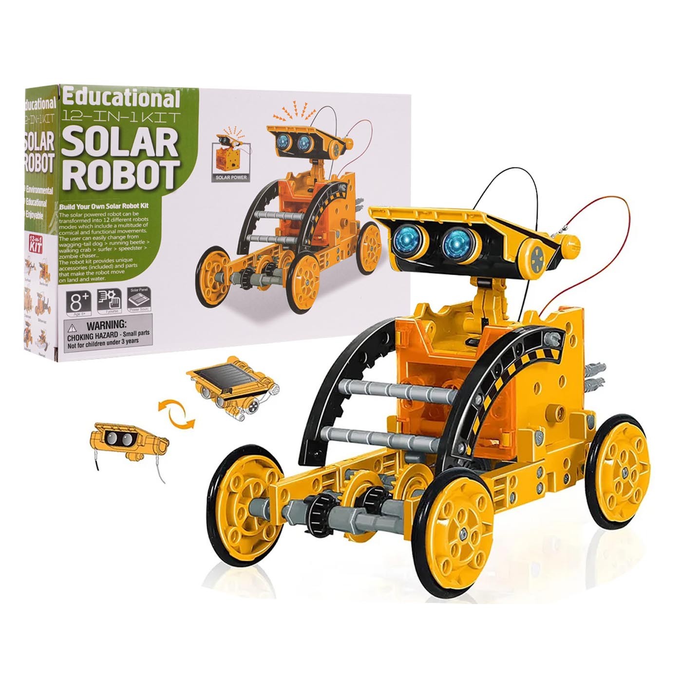 Solární sada vozidel 12v1 oranžová