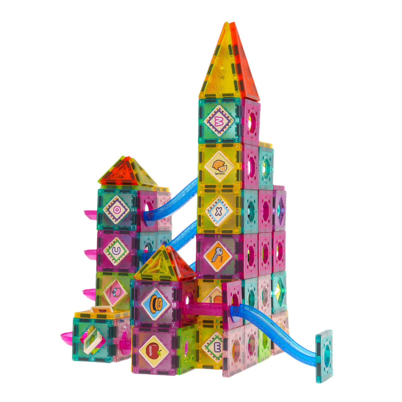 Magnetické bloky Castle Track Ball 139 ks.