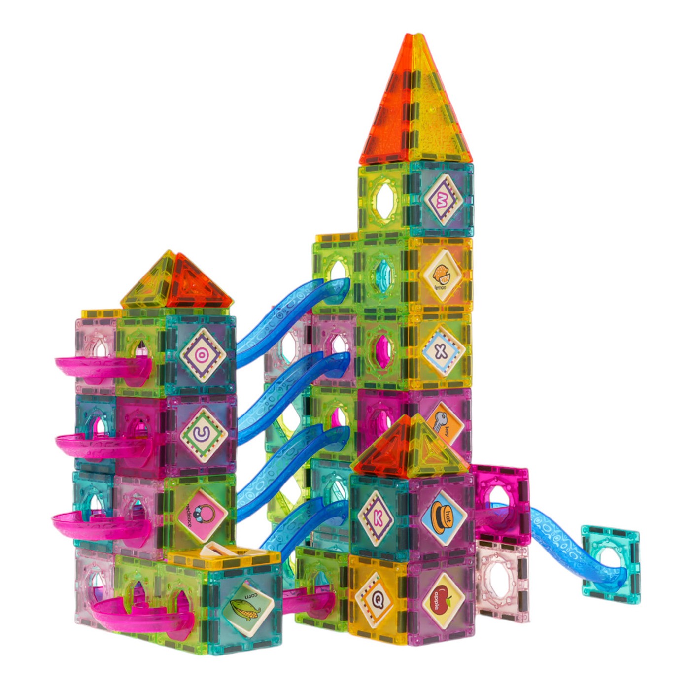 Magnetické bloky Castle Track Ball 139 ks.