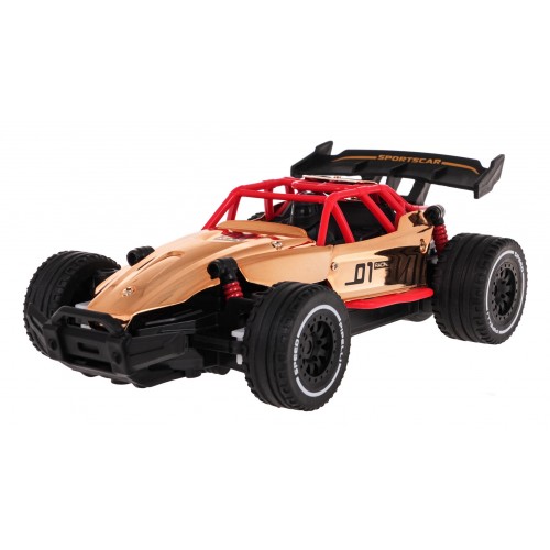 Kovové auto RACING 01 Gold R/C