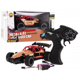 Kovové auto RACING 01 Gold R/C
