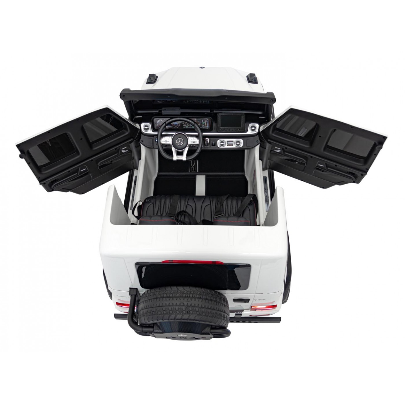 Vozidlo Mercedes Benz G63 AMG XXL MP4 White