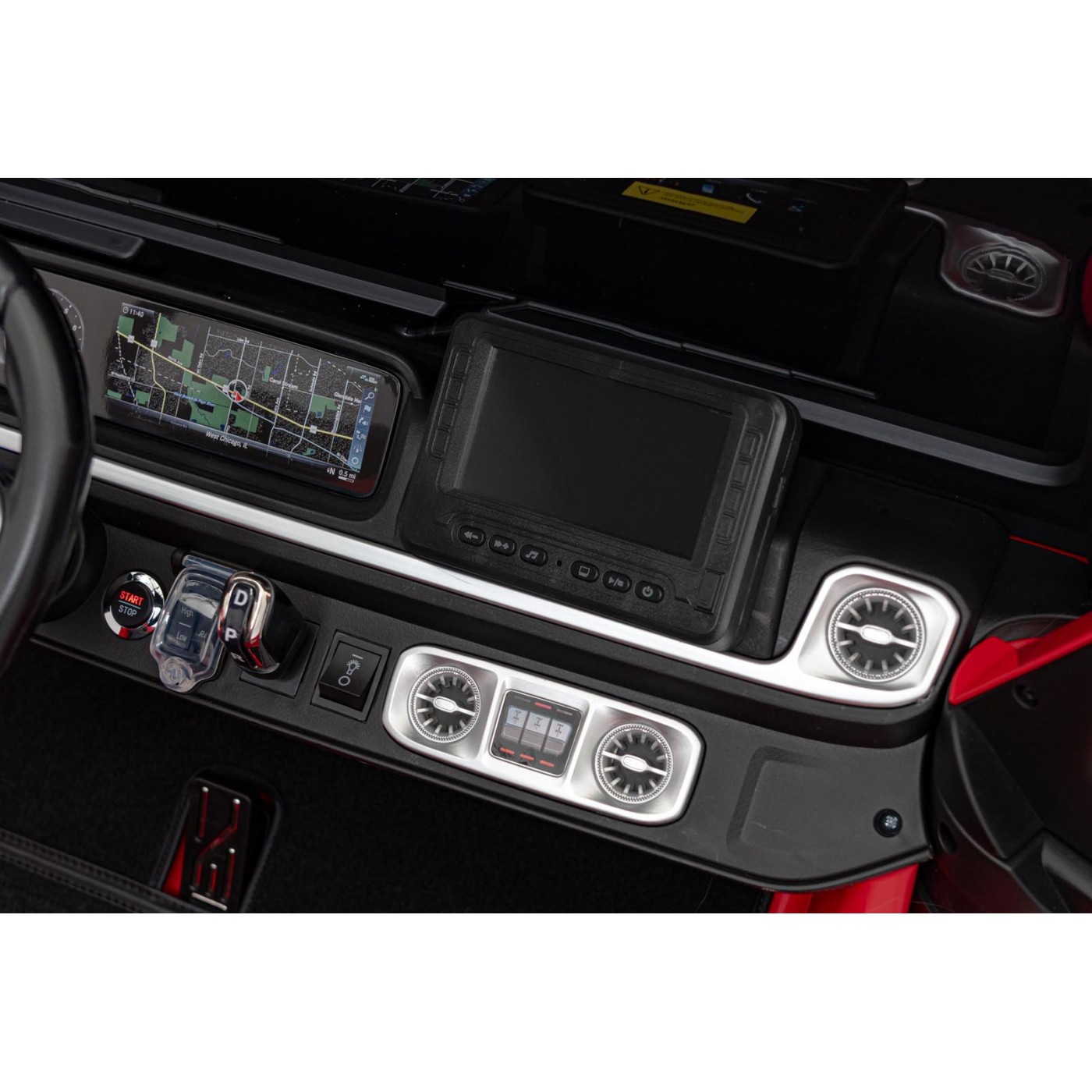 Vozidlo Mercedes Benz G63 AMG XXL MP4 Red